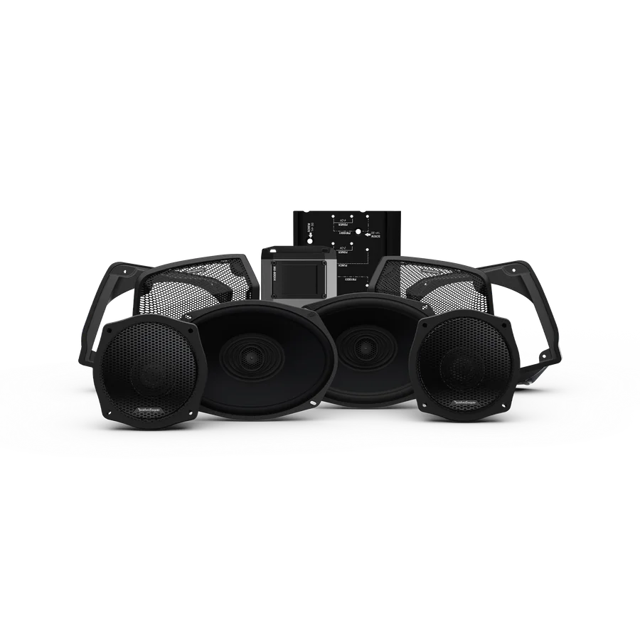 Stage-3 Speaker & Amp Kit for 1998-2013 Harley-Davidson Street Glide & Electra Glide (Gen-3)