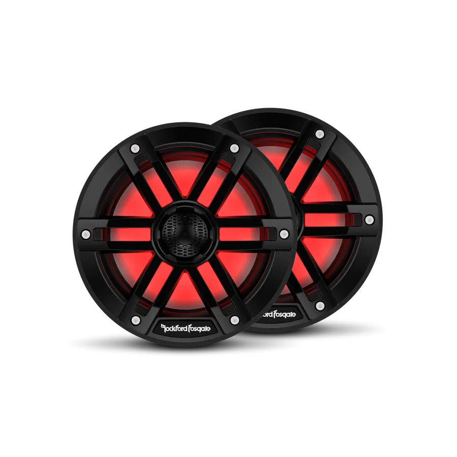 M1 6.5” Color Optix™ Marine 2-Way Speakers (pr) - Black
