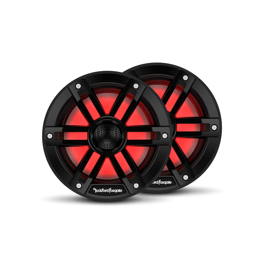 M1 6.5” Color Optix™ Marine 2-Way Speakers (pr) - Black