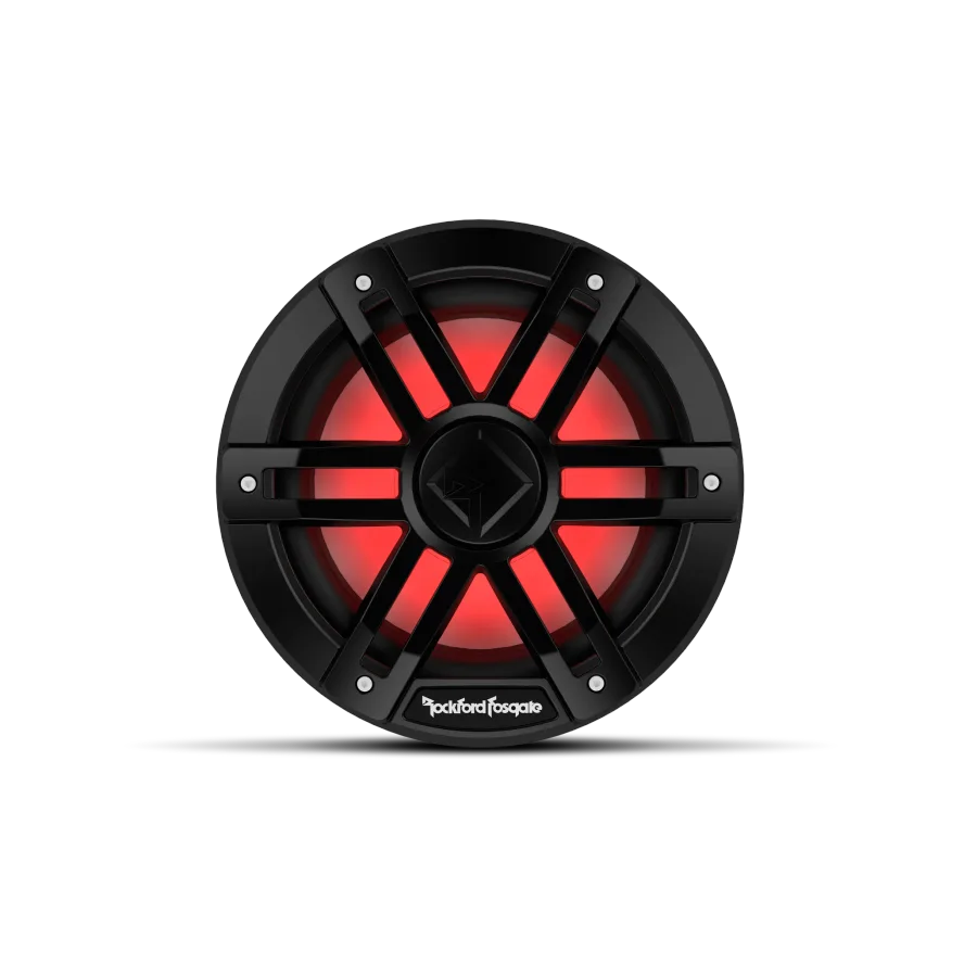 M1 8" DVC 2Ω Color Optix™ Marine Subwoofer - Black
