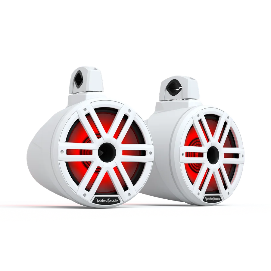 M2 10" Color Optix™ 2-Way Horn Loaded Tower Marine Speakers (pr)