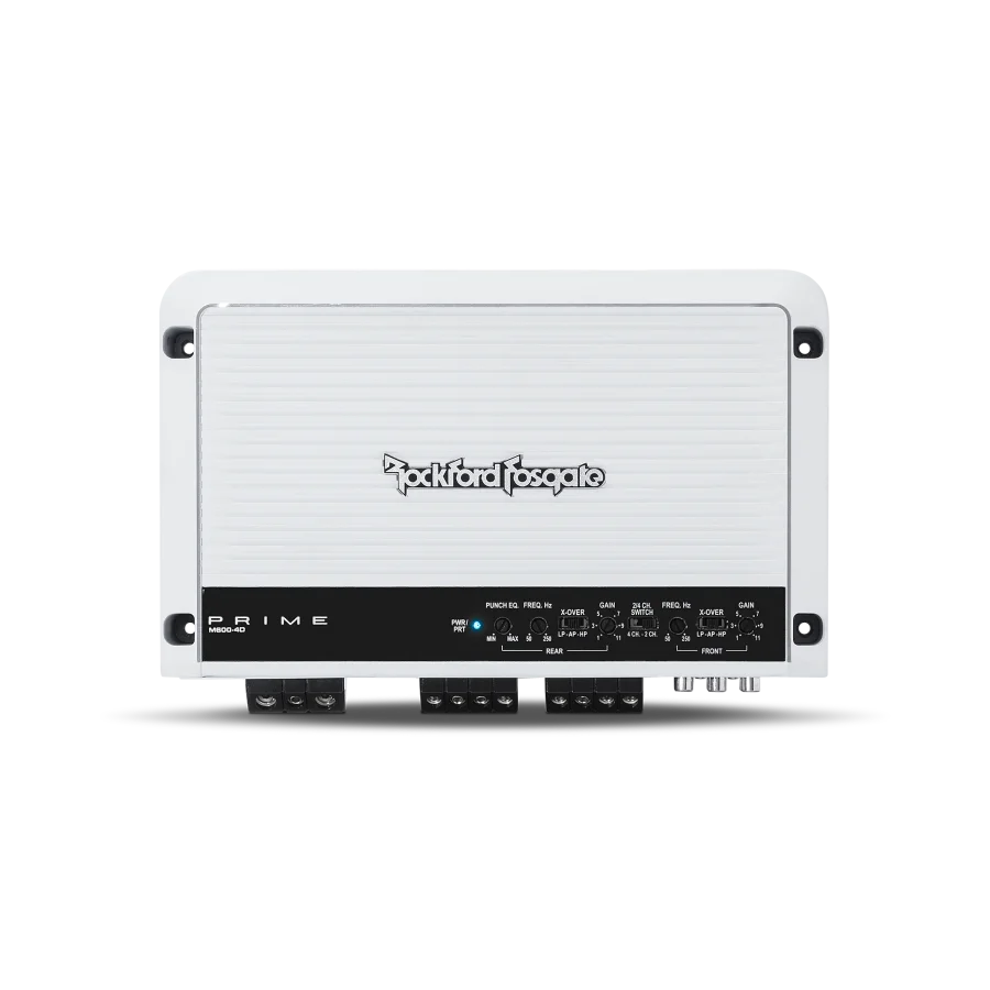 Prime Marine 600 Watt Full-Range Class-D 4-Chanel Amplifier