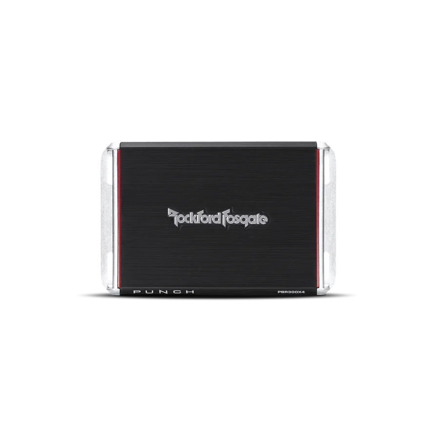 Punch Boosted Rail 300 Watt Full-Range 4-Channel Amplifier