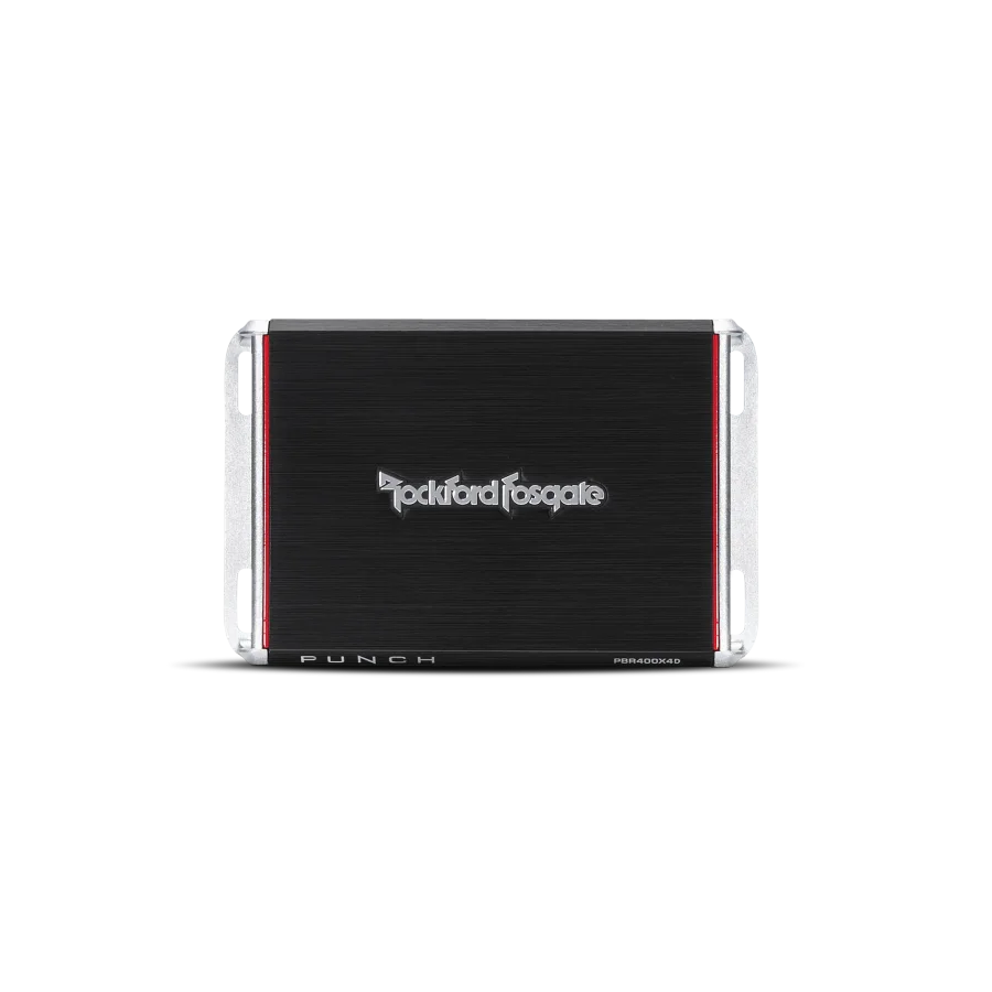 Punch Boosted Rail 400 Watt Full-Range 4-Channel Amplifier