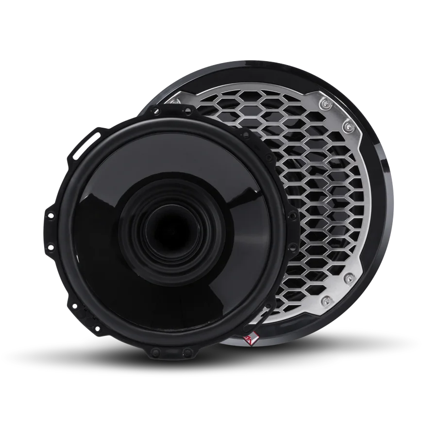 Punch Marine 8" Full Range Speaker w/ Horn Tweeter - Black