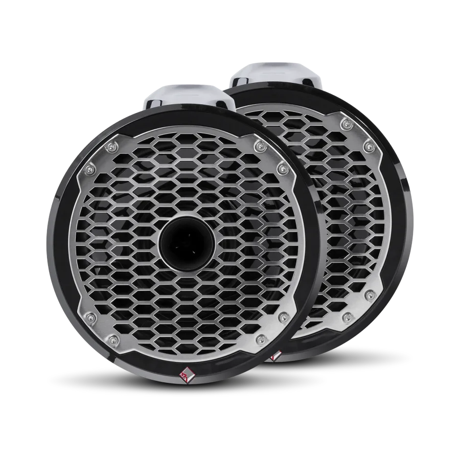 Punch Marine 8" Wakeboard Tower Speaker - Horn Tweeter - Black