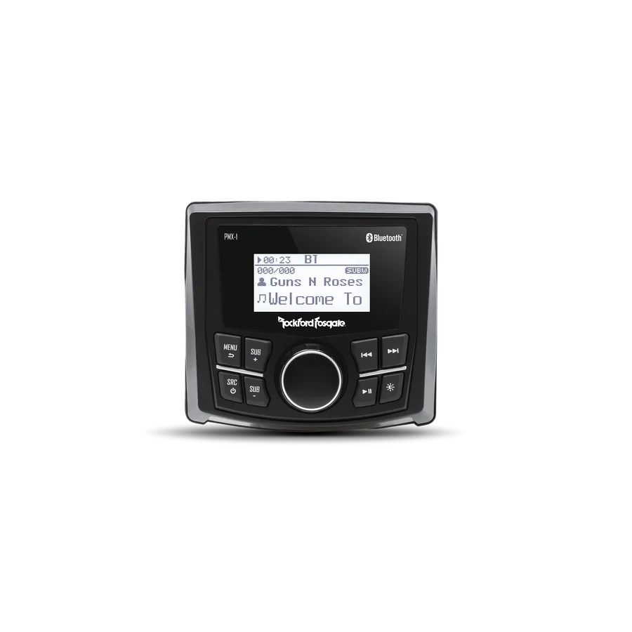 Punch Marine Grade Media Receiver with 2.3" Dot Matrix Display