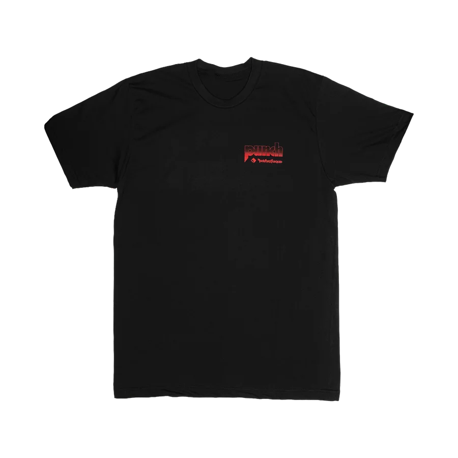Black T-Shirt w/ PUNCH Logo: L
