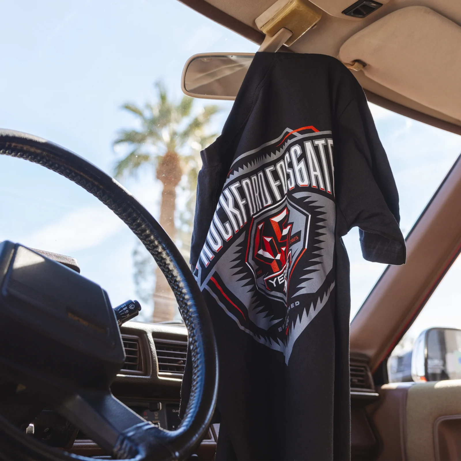 Limited Edition 45th Anniversary Black/Red Shirt: XXXL