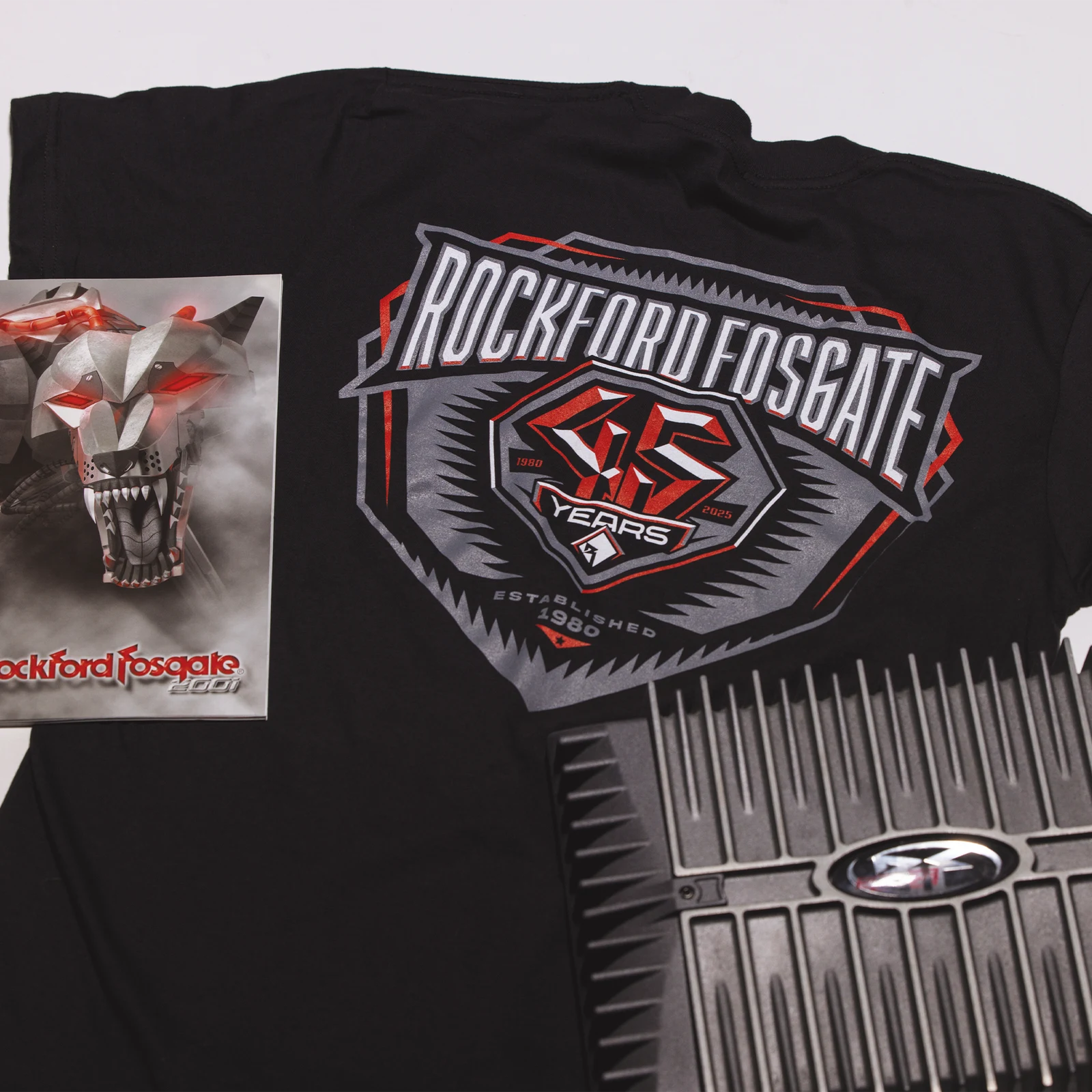 Limited Edition 45th Anniversary Black/Red Shirt: XXXL