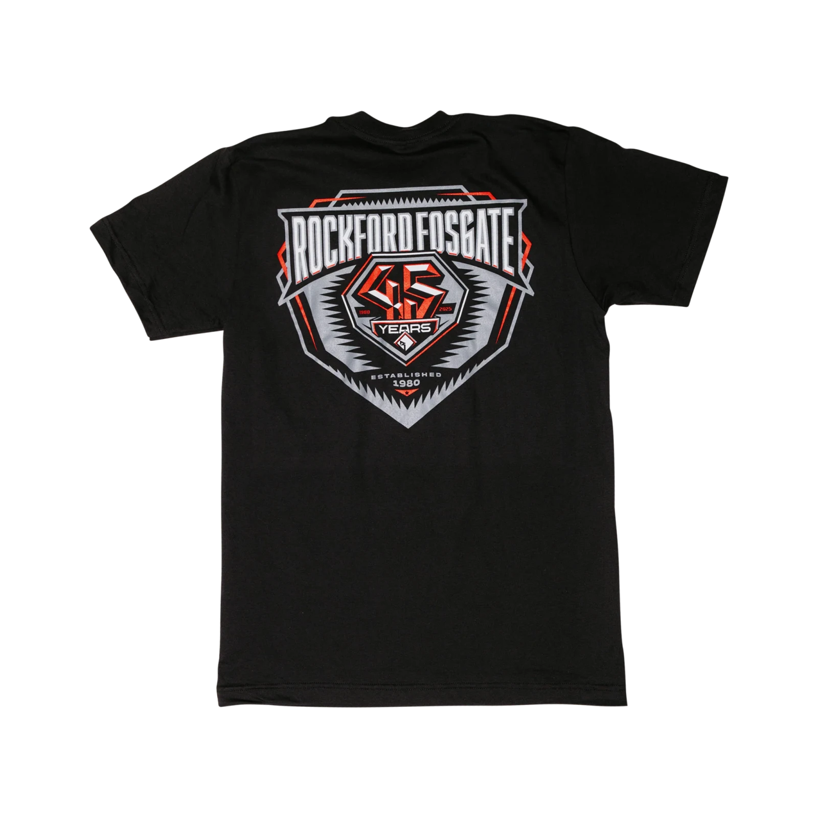 Limited Edition 45th Anniversary Black/Red Shirt: XXXL