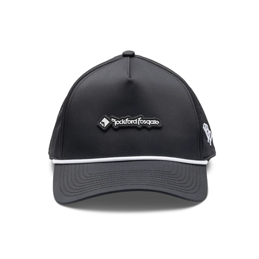 Black Snapback w/ RF Rubber Patch