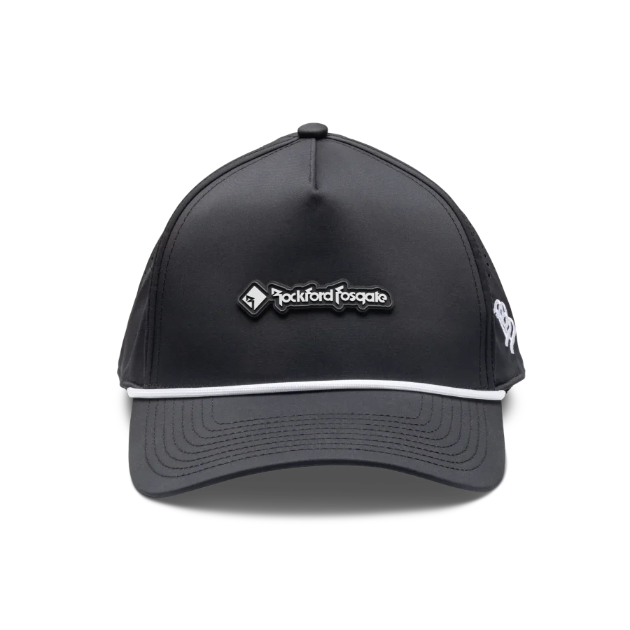 Black Snapback w/ RF Rubber Patch