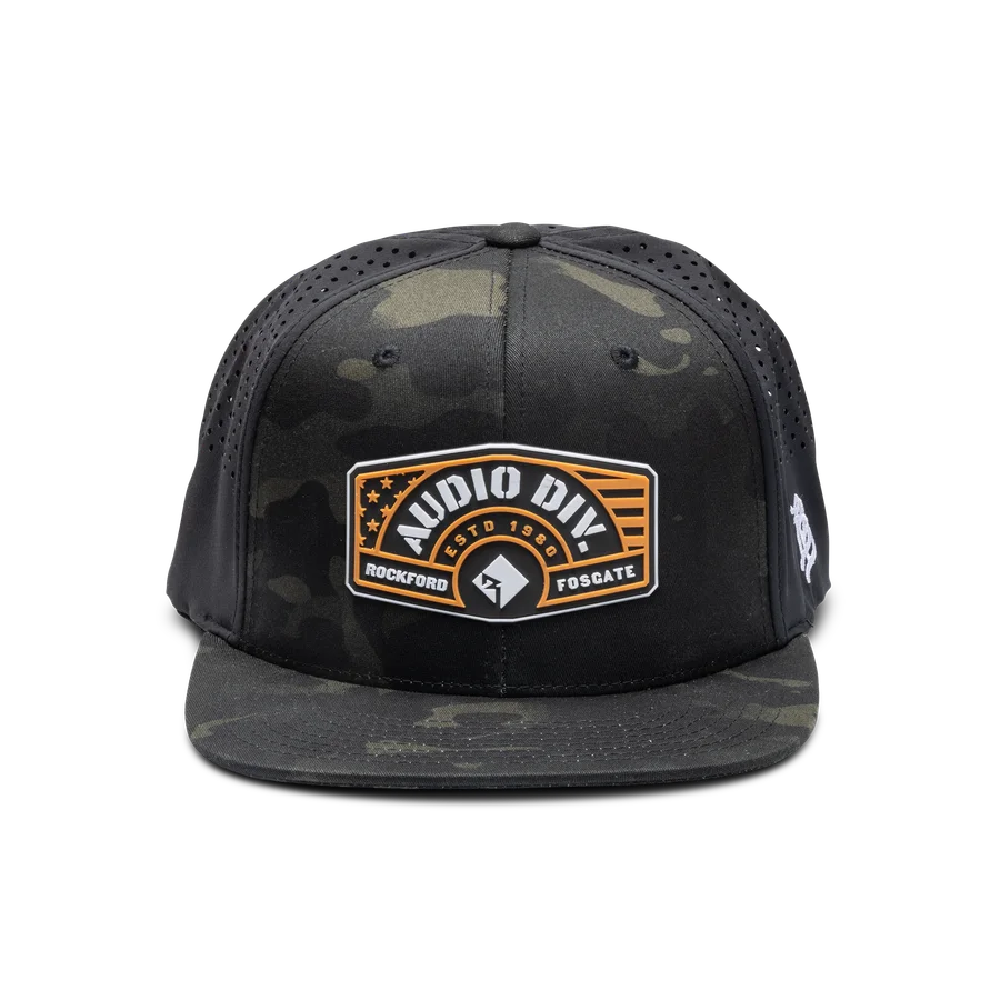 Camo Snapback w/RF Rubber Patch