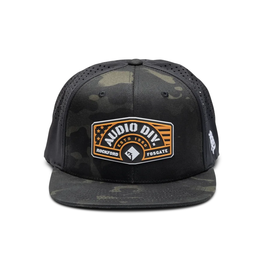 Camo Snapback w/RF Rubber Patch