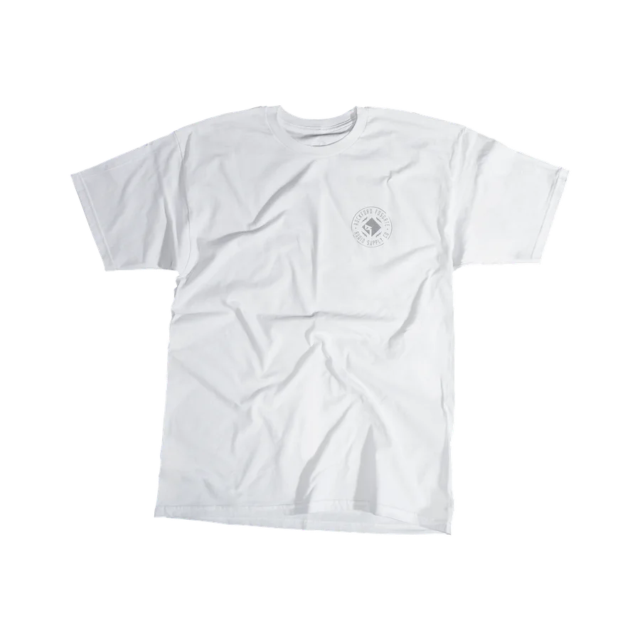 White T-shirt w/ RF 3M Graphic-M