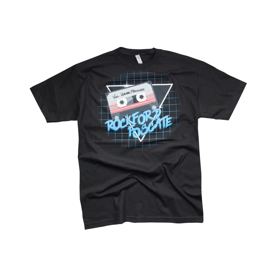 Black T-Shirt w/ Cassette Graphic (L)