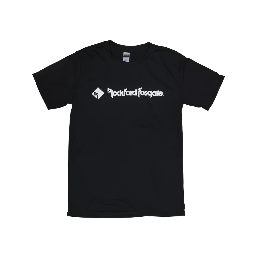 Black T-Shirt w/ Rockford Fosgate Print – L
