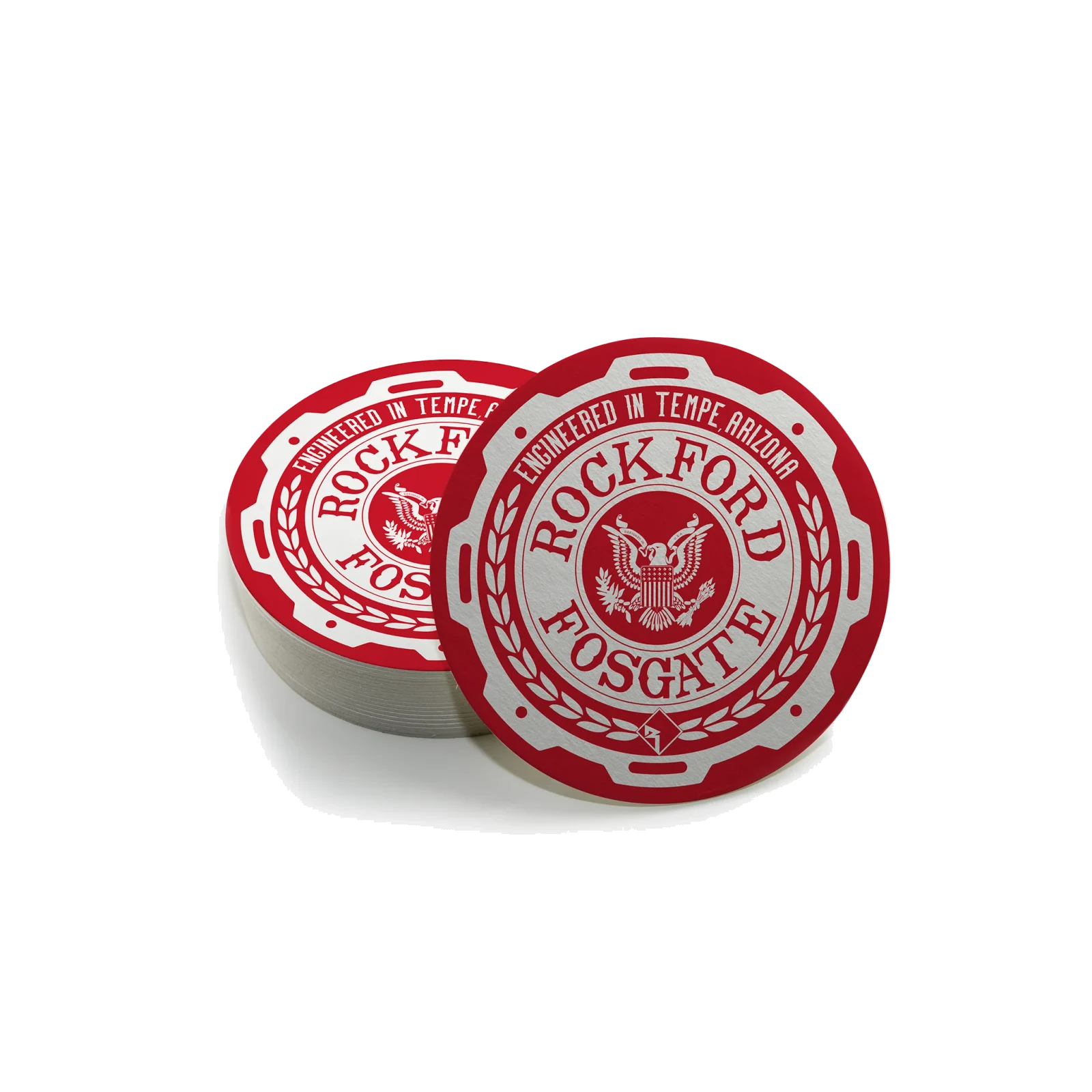 Rockford Fosgate Designed Round Coasters (4 pk)