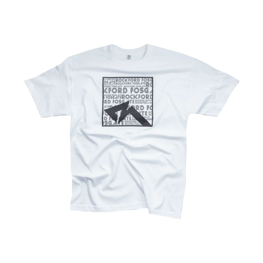 White T-Shirt w/ Deco RF Graphic (L)