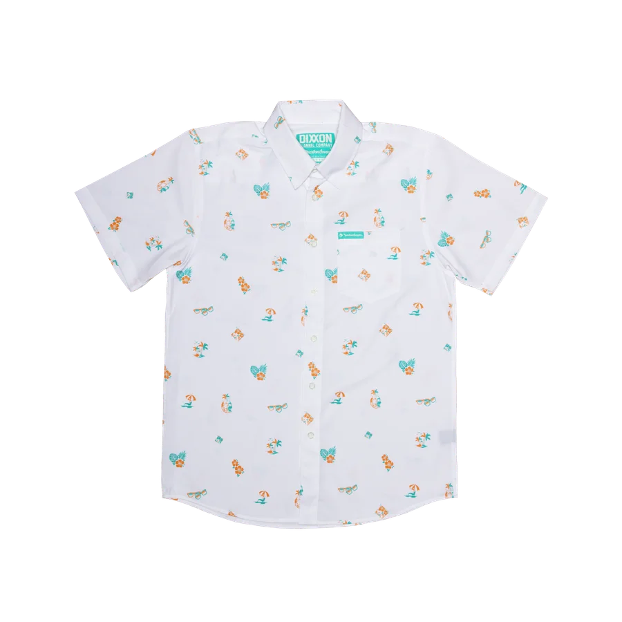 Rockford x Dixxon White Button-Up Shirt - 3XL