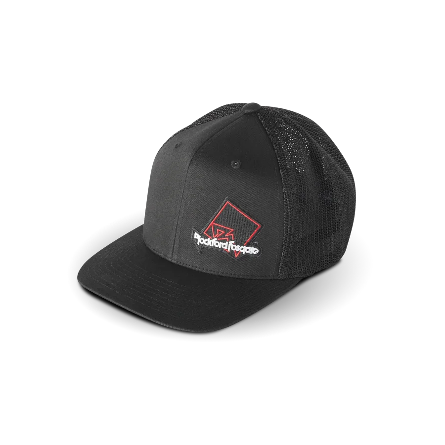 Black Mesh Back Hat w/ RF Patch (L/XL)