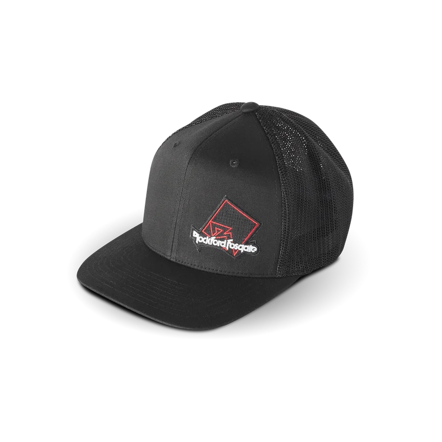 Black Mesh Back Hat w/ RF Patch (S/M)
