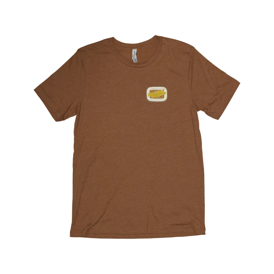 Golden Heather T-Shirt w/ RF Print – L