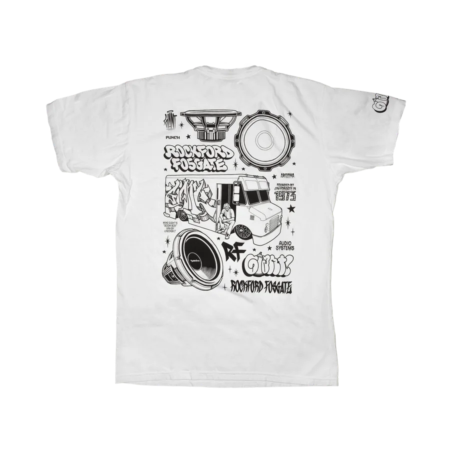 Mike Giant x Rockford Fosgate T-Shirt: 2XL