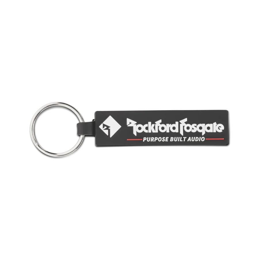 Rockford Fosgate Rubber Keychain