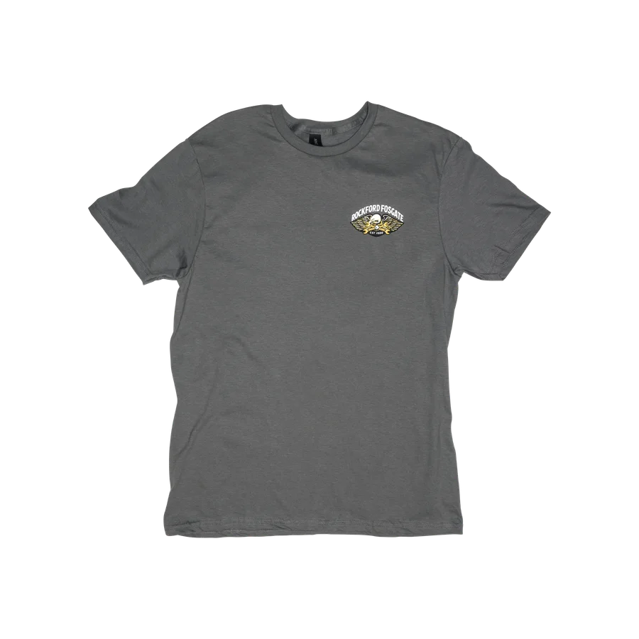 Charcoal T-Shirt w/ RF Eagle: XL