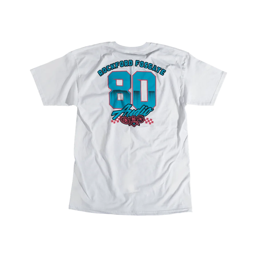 White T-Shirt w/ RF Race Graphic-XXL