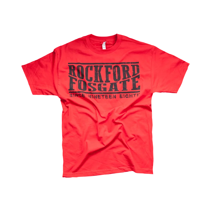 Red T-Shirt w/ RF Since 1980 Graphic (M)