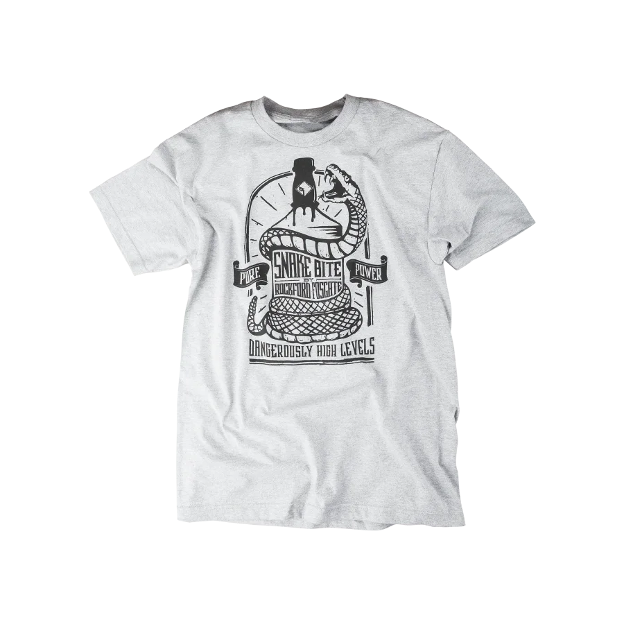 Athletic Gray T-Shirt w/ Black RF Graphic (L)