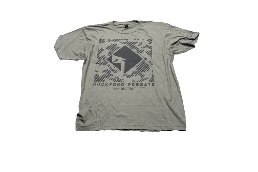 Military Green T-shirt w/ Black RF graphic-L