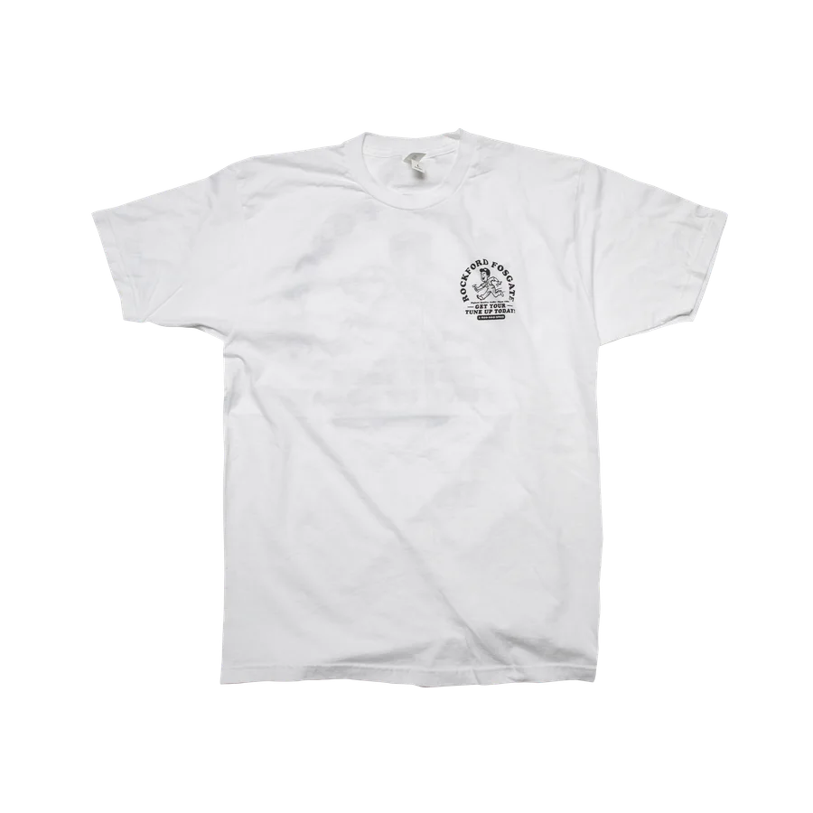 White T-shirt w/ Tunes RF Graphic-L