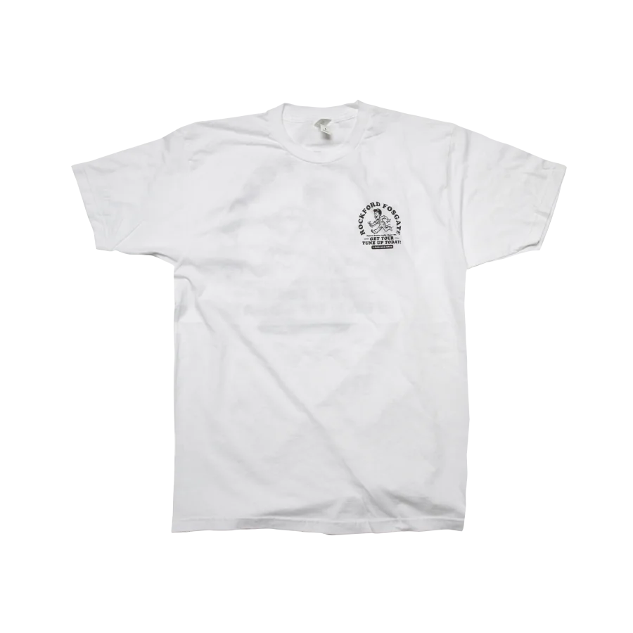 White T-shirt w/ Tunes RF Graphic-M