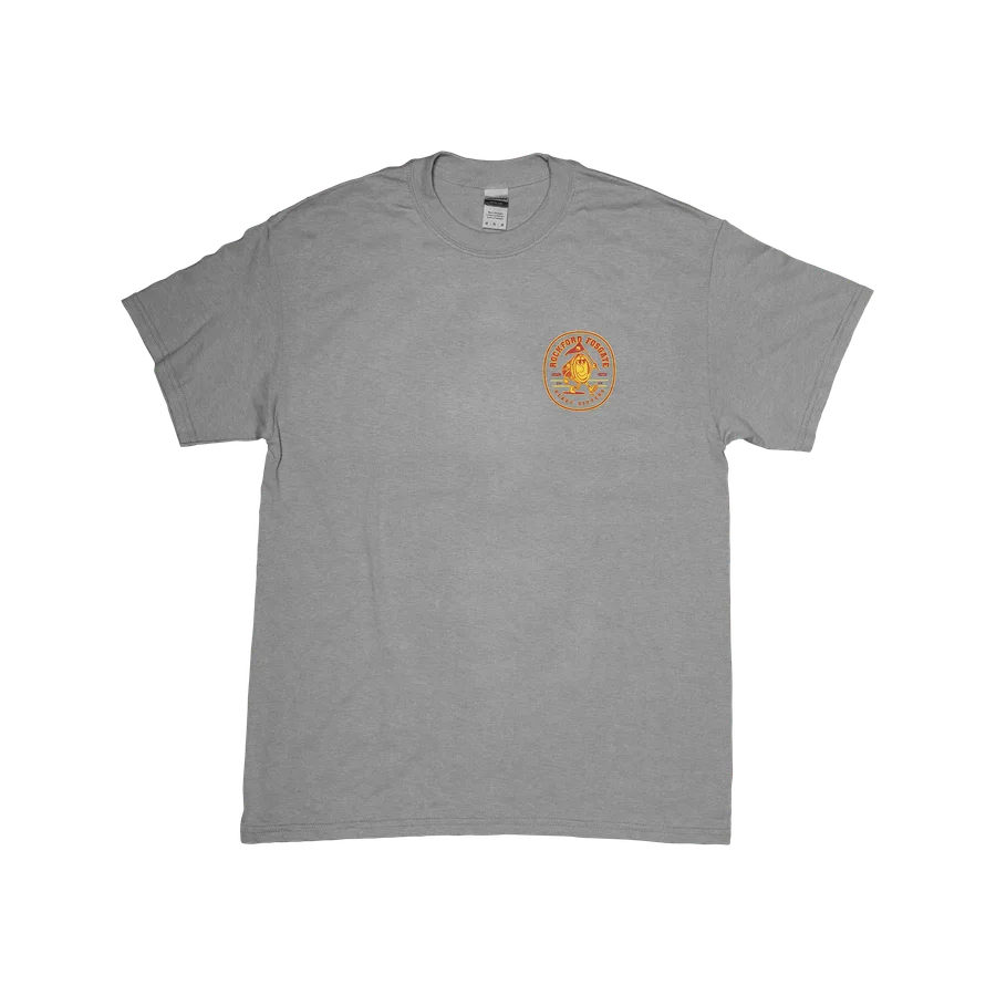 Grey T-Shirt w/ RF Woofie Print – M