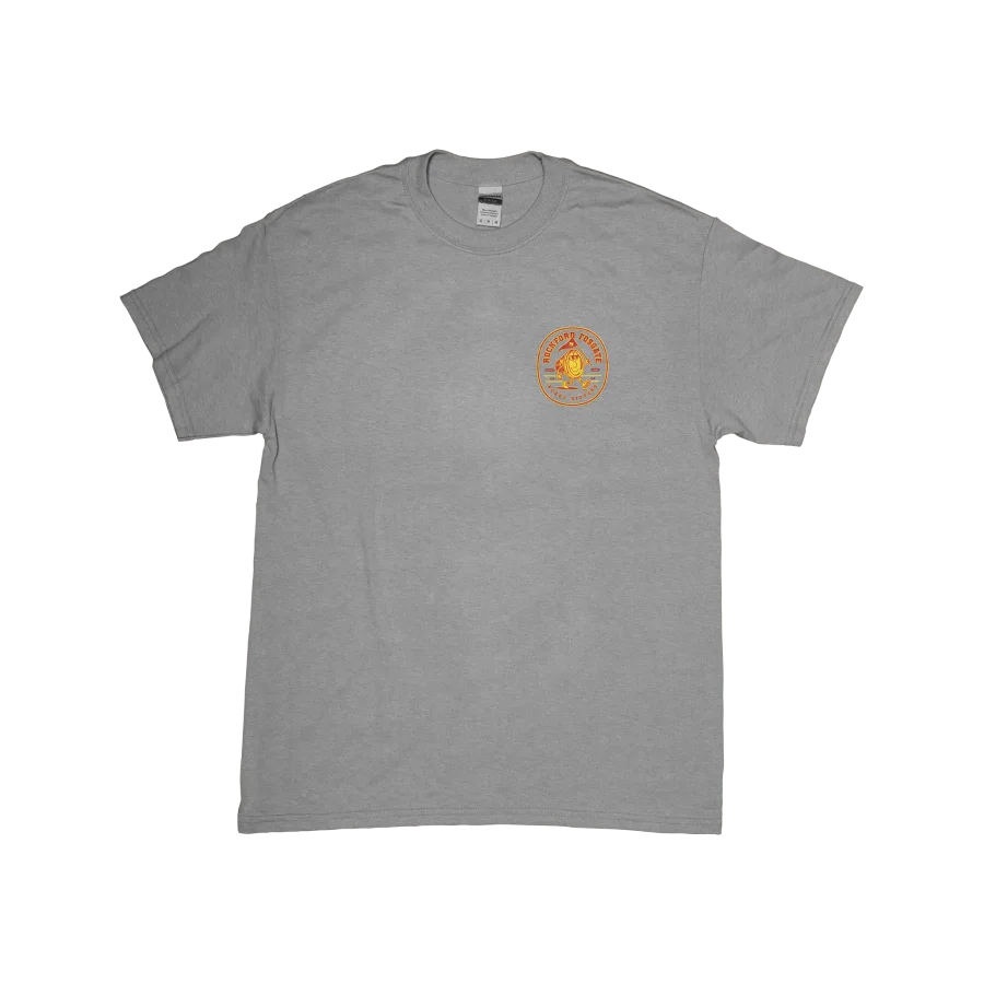 Grey T-Shirt w/ RF Woofie Print – L