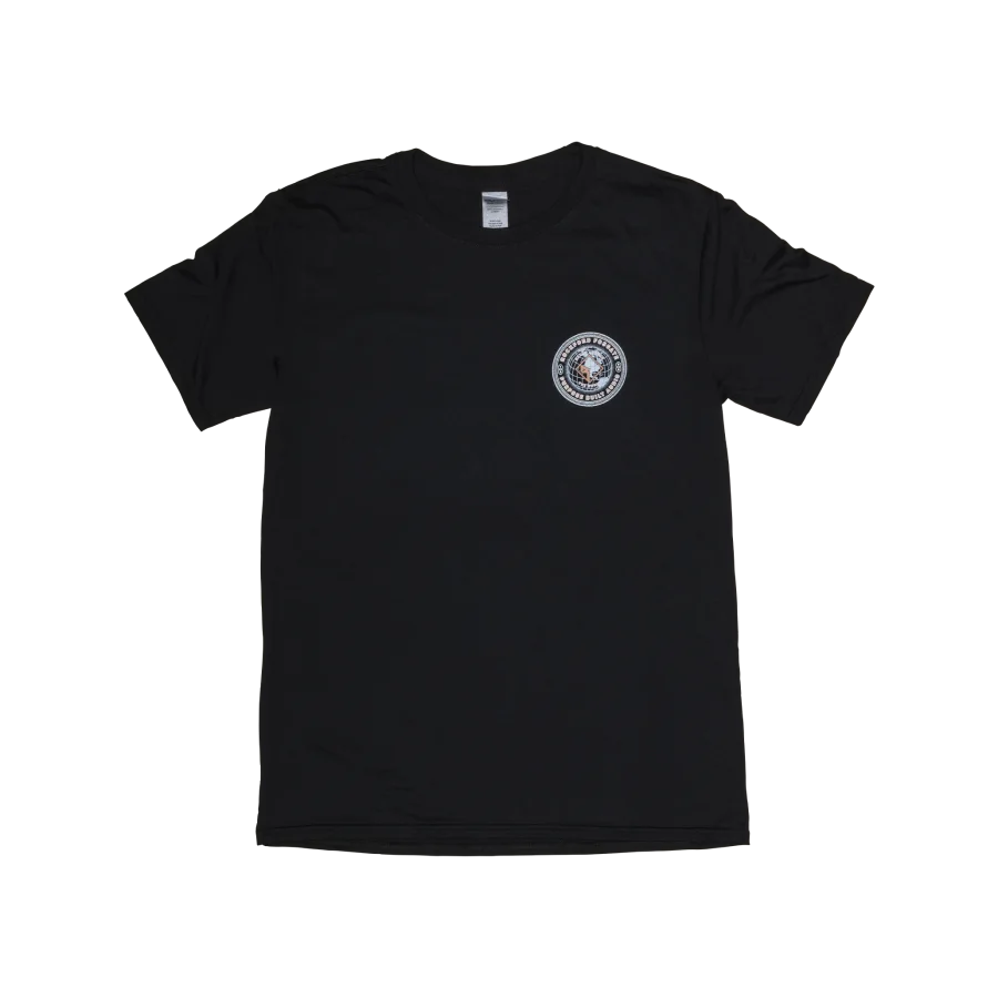 Black T-Shirt w/ RF World Print – XXL