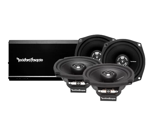Prime Harley-Davidson® 160 Watt 4-Channel System (1998-2013)