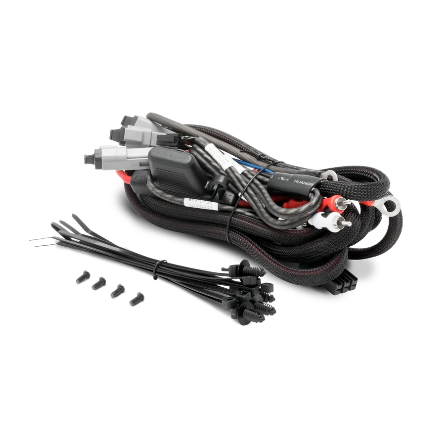 Amp wiring harness for select 2016+ Polaris GENERAL models