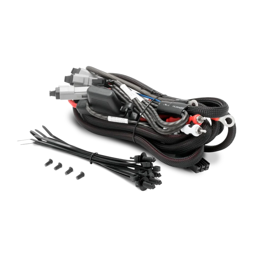 Amp wiring harness for select 2016+ Polaris GENERAL models