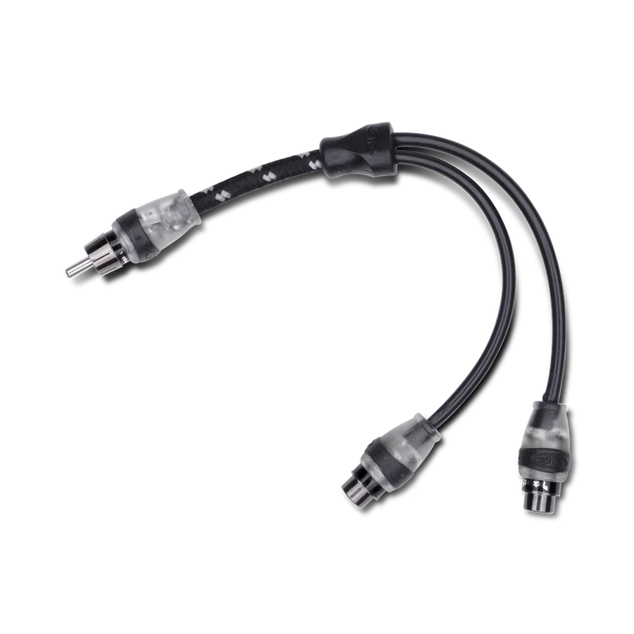Premium Y-Adapter 1 Male To 2 Female