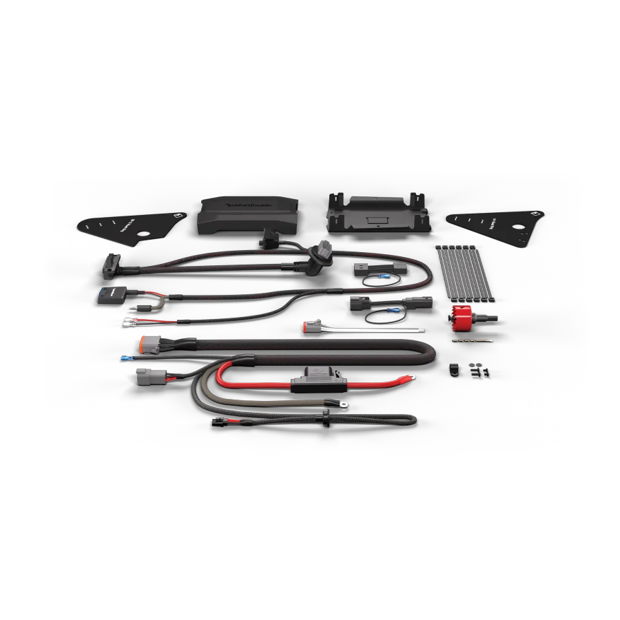 Complete Amp Install Kit for Select 1998+ Harley-Davidson Road King (Gen-2)