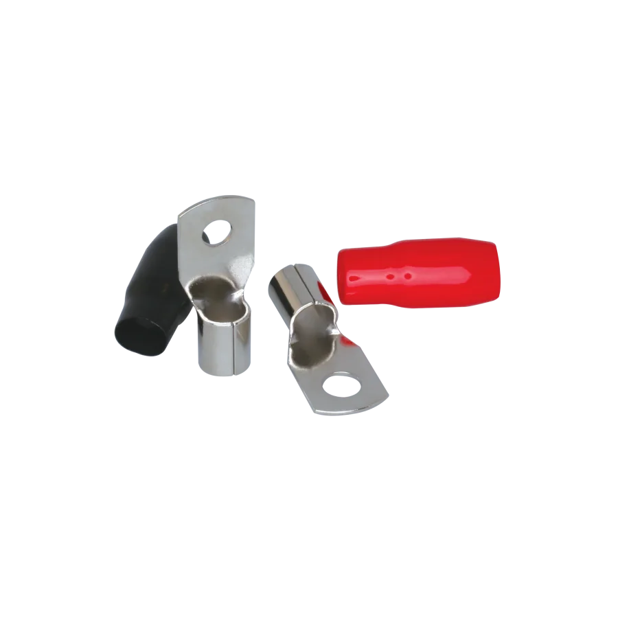 1/0 AWG Seamed Crimp Style Ring Terminal