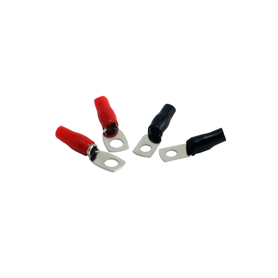 8 AWG Seamed Crimp Style Ring Terminal