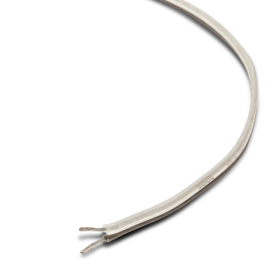 16 AWG Speaker Wire Packaged 30 Foot Frosted Black/Silver