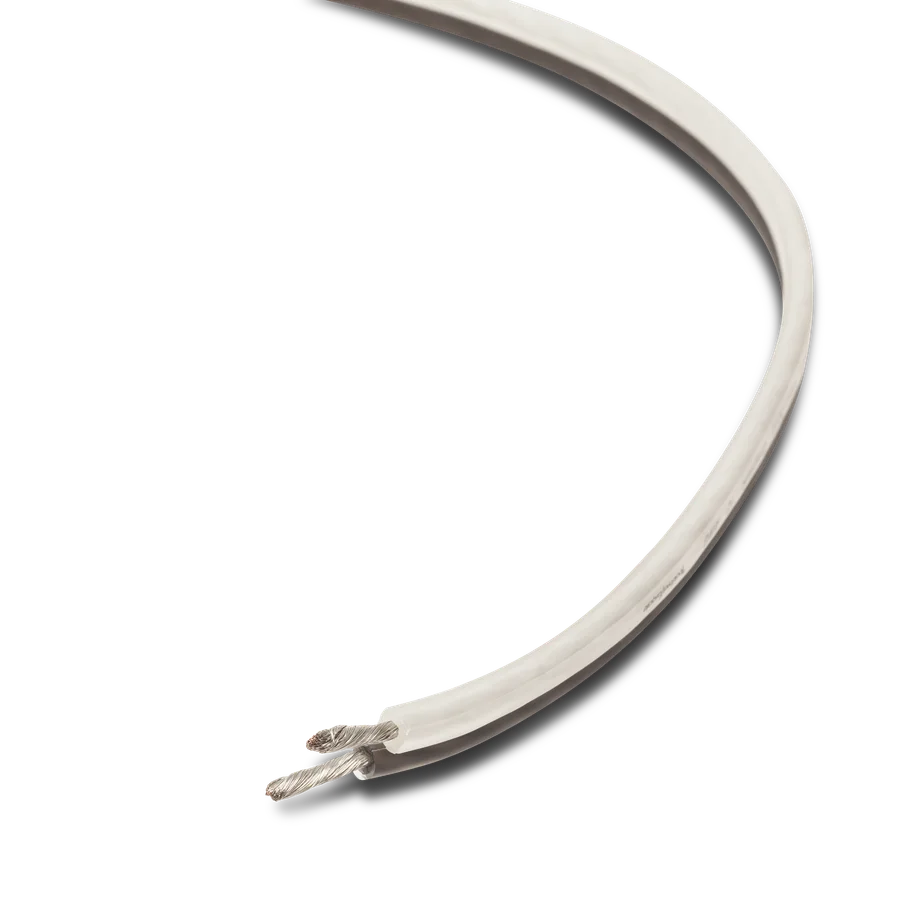 12 AWG Speaker Wire 250 Foot Spool Frosted Black/Silver