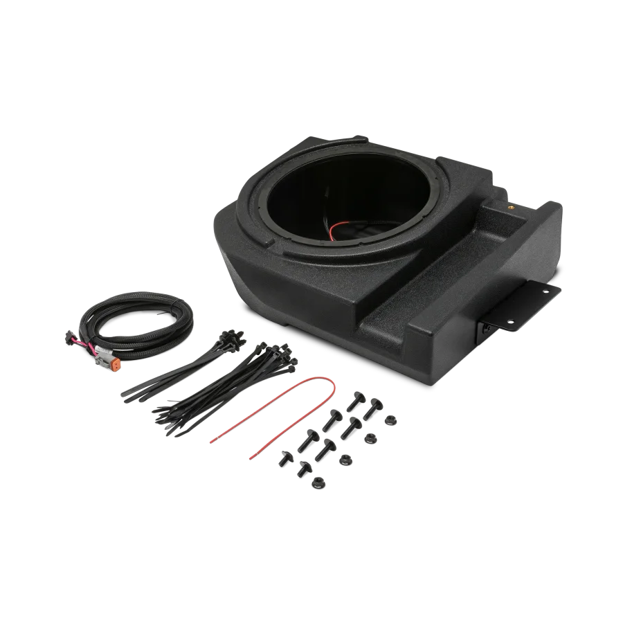 10" front passenger side subwoofer enclosure for select Maverick X3 models (Gen-1)